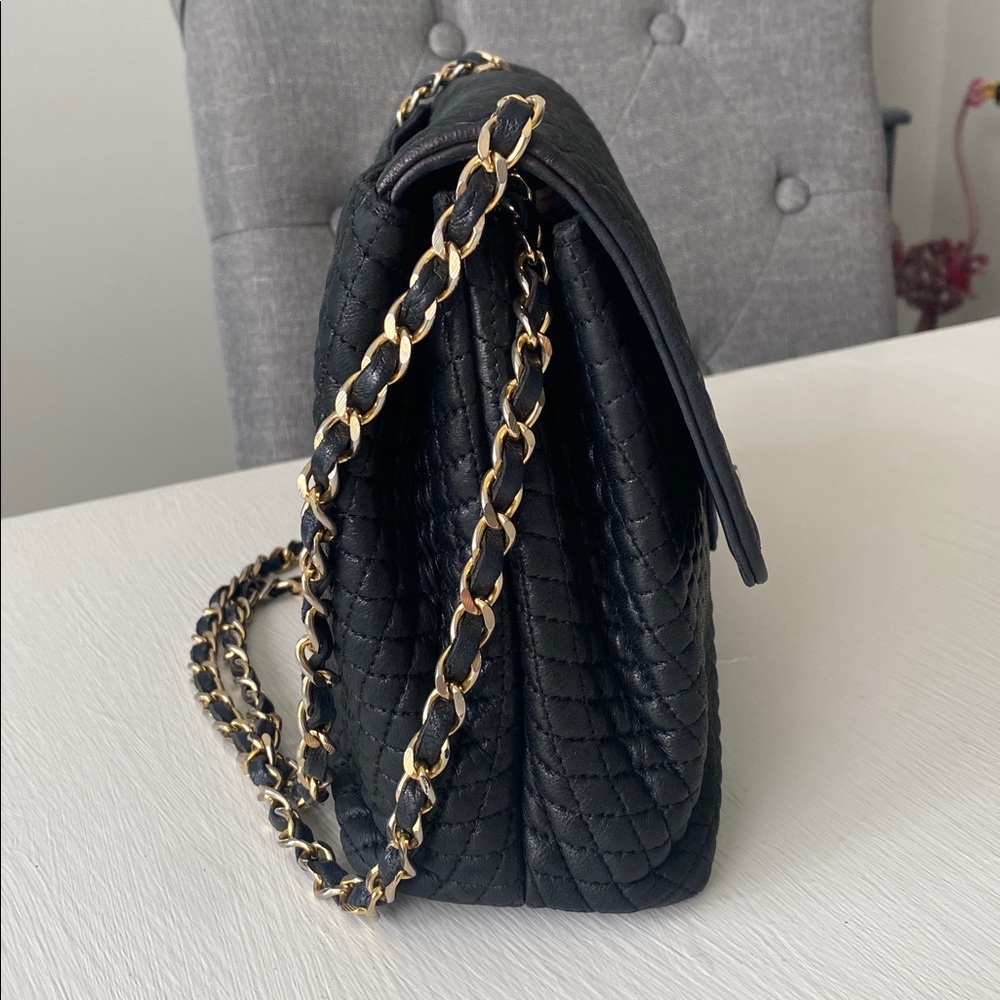 Bally Quilted Lambskin Leather Shoulder Bag Crossbody - Vintage Italian Luxury - Picture 5 of 15